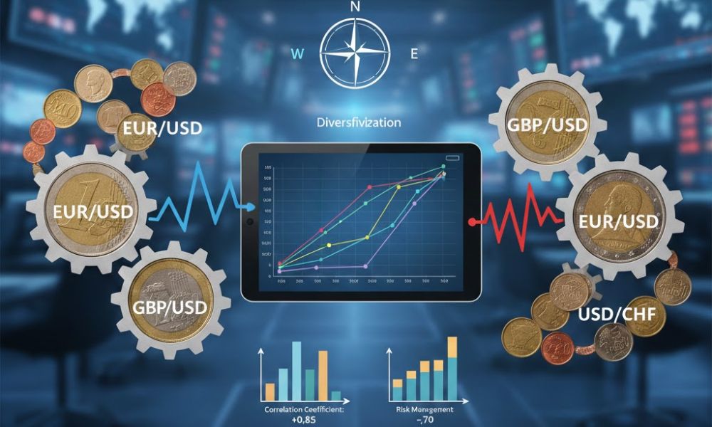 همبستگی جفت‌ ارزها در فارکس