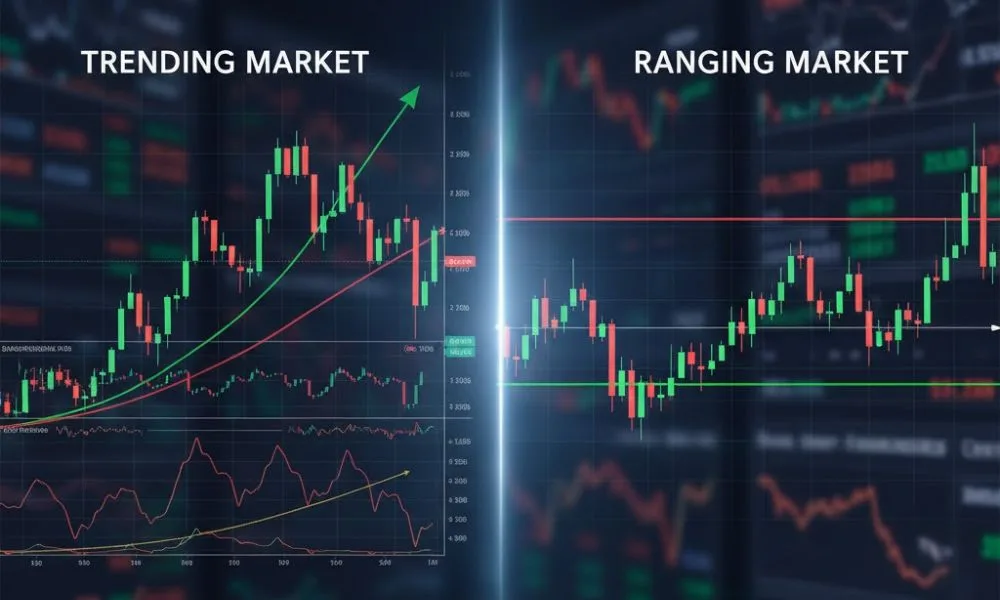 بازار روند دار و بازار رنج