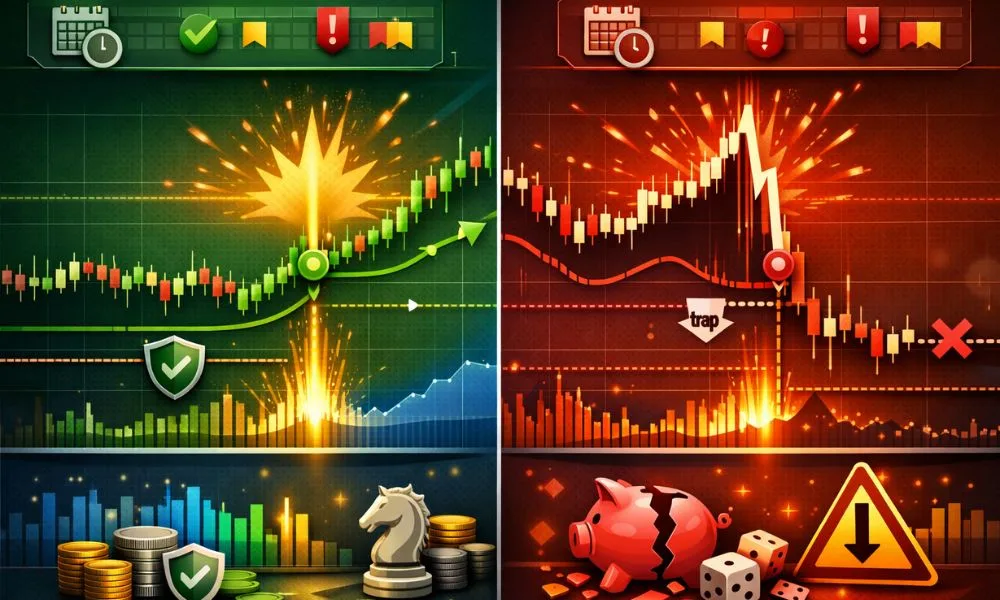 ترید در زمان اخبار مهم